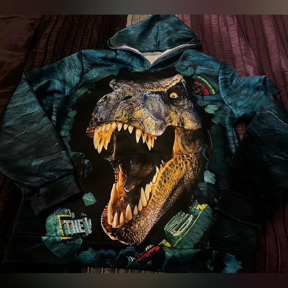 Other - Fierce Dinosaur Graphic Hoodie